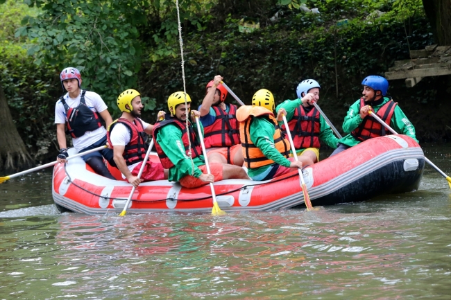 Raftingciler gözünü sonbahar yağmurlarına çevirdi